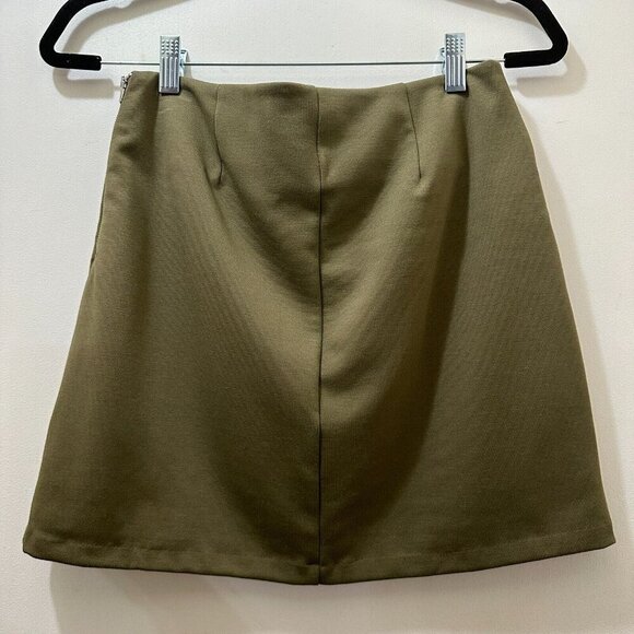 2/$30 Candies Mini Skirt Womens Size XS Green Y2K 90s Grunge Punk Stretch NWT - Picture 3 of 10